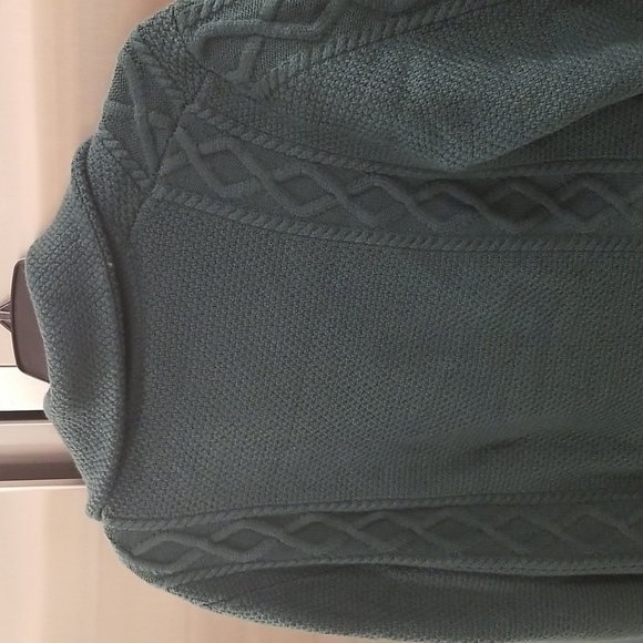 💕MR TURK by TRINA TURK💕 Cable Knit Double Breasted Cardigan Merino Wool XS NWT - Picture 4 of 10